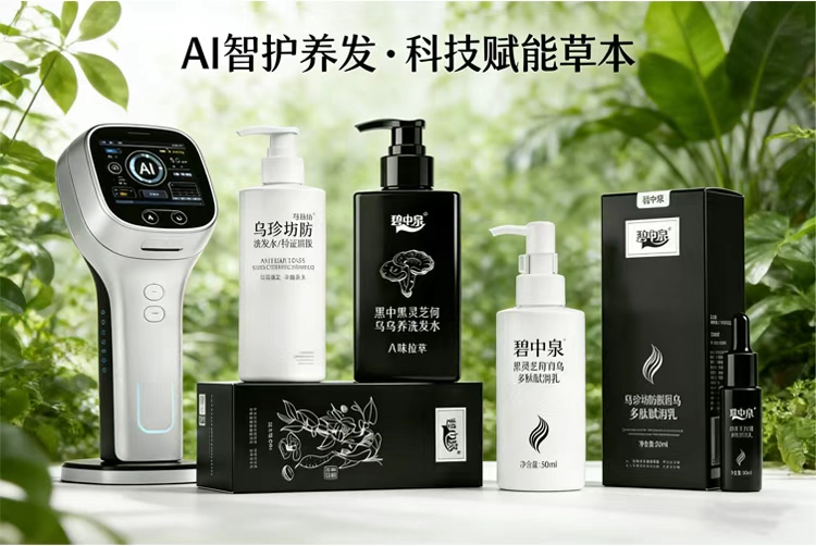 碧中泉养发产品