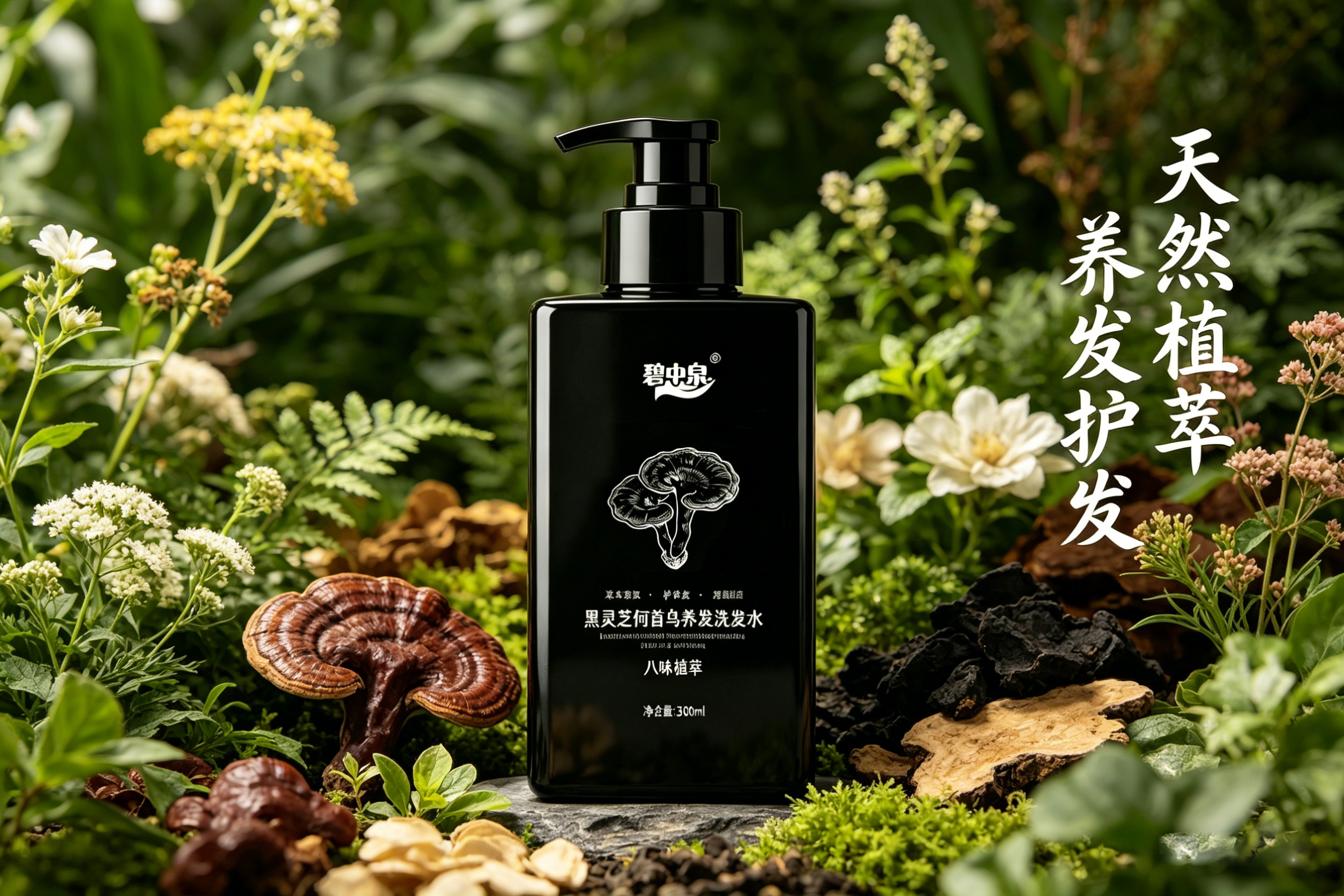 碧中泉养发产品